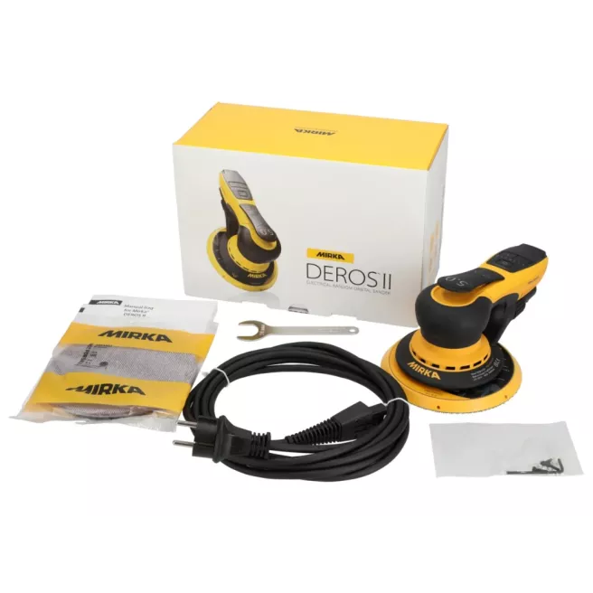 Mirka DEROS II 650CV Ø 150 mm ponceuse orbitale exc. 5.0 mm - Mirka